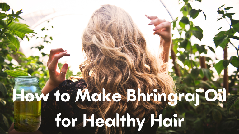 how to make bhringraj oil for hair